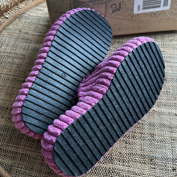 FREE PEOPLE Two Days In Ibiza Platform Sandals/Slippers Orchid SIZE 6 NEW IN BOX - Picture 3 of 4